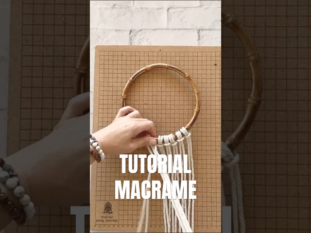 Bolso Macramé paso a paso | Macrame Bag Tutorial #macrame #diy #diymacrame