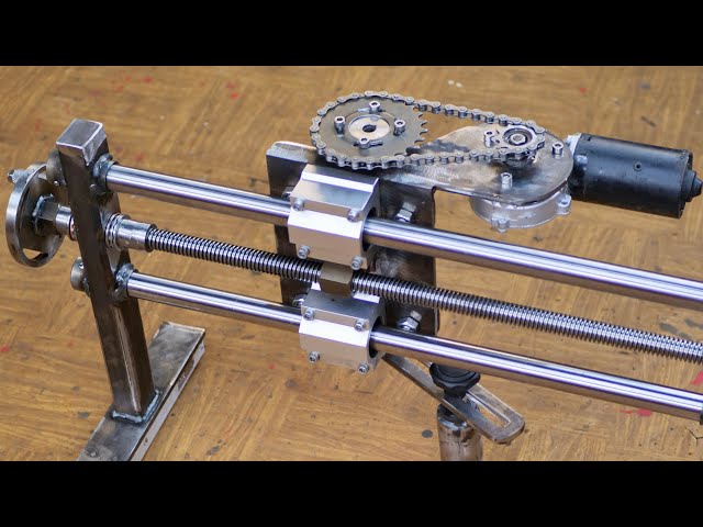 I Turned an Old Wiper Motor Into a Motorized Plasma Cutting Machine!