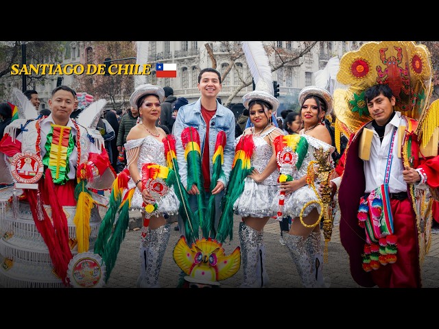 This is what the BOLIVIA FESTIVAL in Chile is like 🇨🇱 🇧🇴