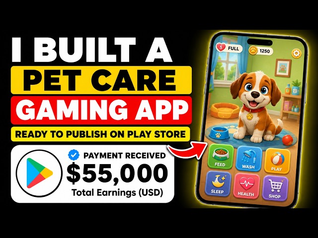 I Build A $55,000 Gaming App Using Claude AI | How To Make A Mobile App | how to make an app