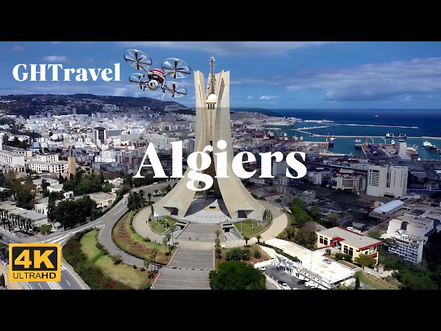 The best aerial views of Algiers city (Algeria) in 4K!