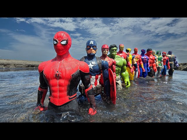 Avengers Action Figure, Marvel's Spider-man 2, Hulk, Captain America,  Iron Man, Thor Superhero #52