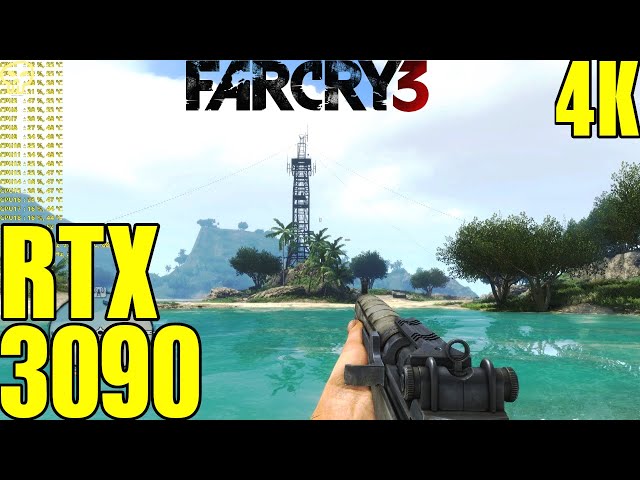 Far Cry 3 RTX 3090 4K UltraHD Frame Performance Ultra!!