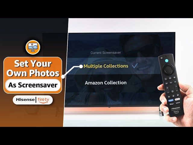 How to Set Your Own Pictures as Screensaver on HiSense Fire TV!
