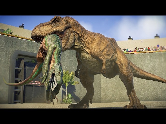 ALL DINOSAURS RELEASED WITH ONE EGG IN SECRET LABORATORIES! TOTAL CHAOS! Jurassic World Evolution 3