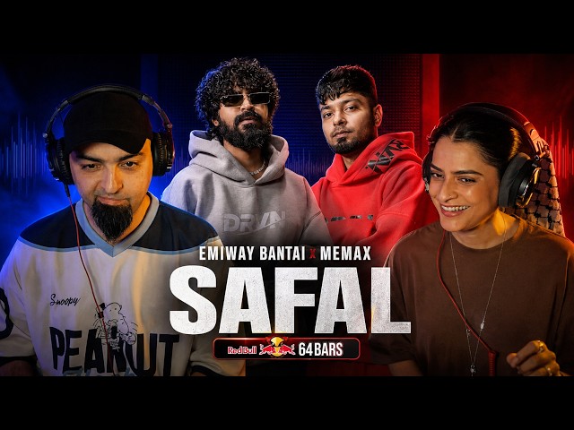Emiway Bantai x Memax- SAFAL (Red Bull 64 bars) | Reaction | This Was A Vibe!!!🔥