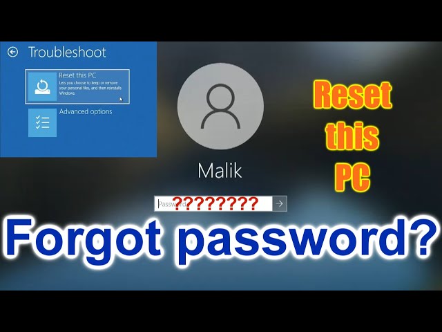 ✨Windows is locked? Forgot my PASSWORD? I can’t log in ➡️ Bypass Password /Tutorial step by step