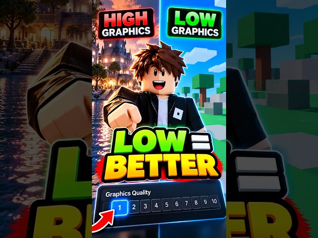 Why I Always Use Low Graphics in Roblox (Reduce Lag & Boost FPS)