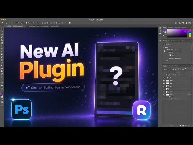 The New Radbin AI Photoshop Plugin: Every Tool in 9 Minutes (And It's Live Now)