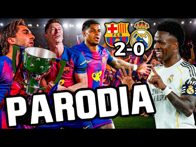 👑 Canción Barcelona vs Real Madrid 2-0 (Parodia - Bicampeones En Casa) | El Clásico 2026