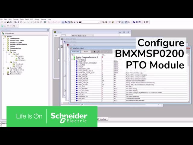 Configuring BMXMSP0200 Pulse Train Output Module in Unity Pro | Schneider Electric Support