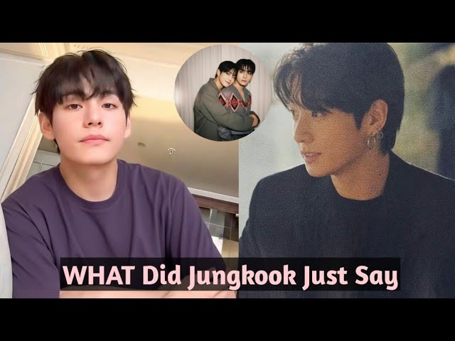 1 Hour Ago… Jungkook Said THIS and Taehyung’s Reaction BROKE the Internet