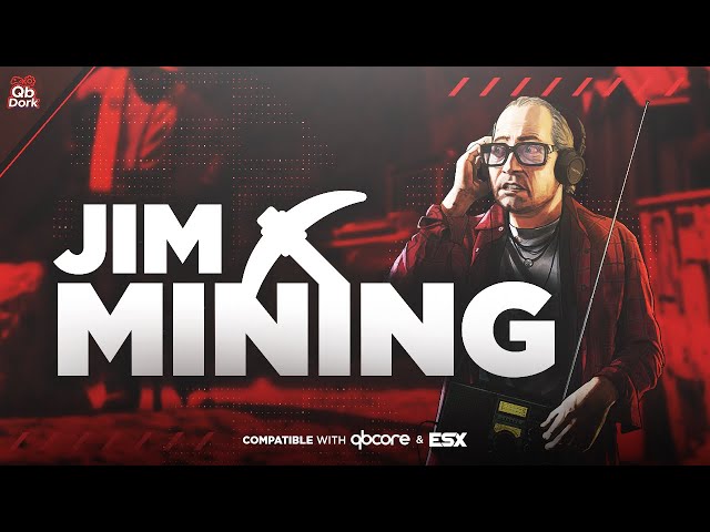 [FREE] Jim's Mining - FiveM Script [ESX, QBCore, QBox - jimathy]