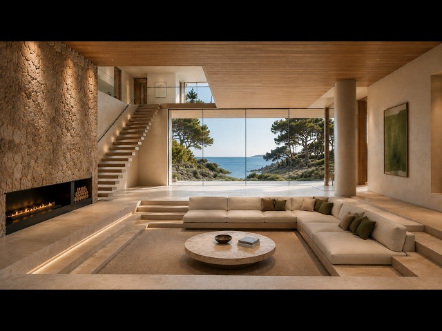 Stonehaven House | A Coastal Interior in Stone & Wood