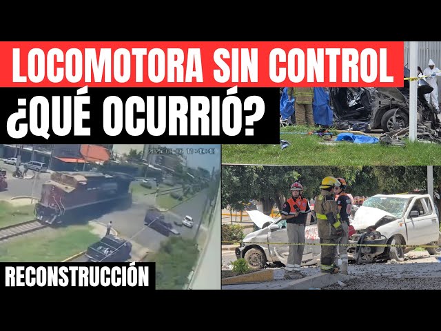 A RUNAWAY LOCOMOTIVE? THIS IS HOW THE TRAGIC TRAIN ACCIDENT HAPPENED IN IRAPUATO WITH LOCOMOTIVE ...