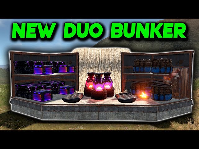NEW DUO BUNKER In Rust 2025 / Rust Base Design
