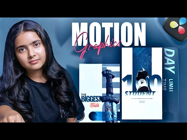Viral Clean Motion Graphics  Tutorial (Step by Step) | DaVinci Resolve