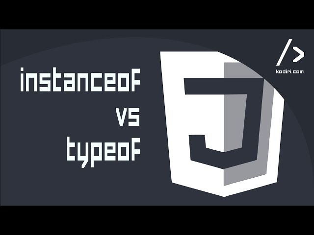 JavaScript Student workshop: instanceof vs. typeof (by Páraic)