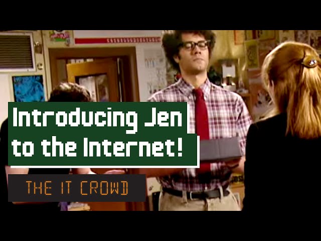 Moss Introduces Jen To The Internet | The IT Crowd Series 3 Episode 4: The Internet