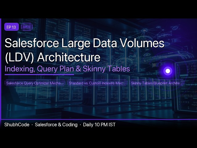 Salesforce LDV Architecture Masterclass: How CTAs Optimize 100M+ Record Queries! 🚀