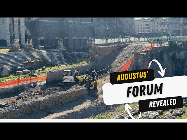 Excavating the Forum of Augustus: Under Via Alessandrina