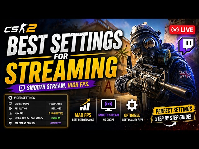 You NEED This CS2 Settings Before Streaming! How to Livestream (Beginner Tutorial)