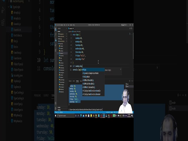 Enum Data Type in TypeScript - Part 2 | Dr. Vipin Classes