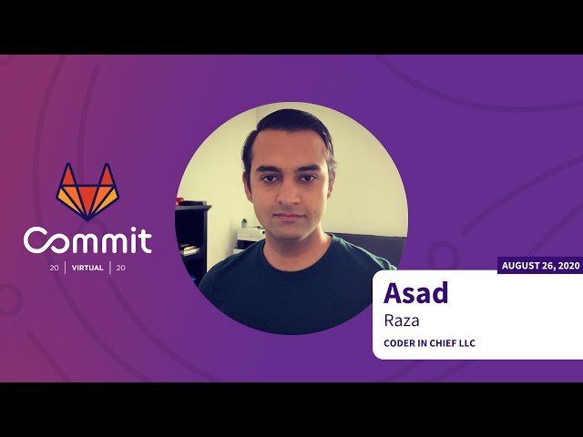 Commit Virtual 2020: GitLab, The Go-To DevOps Tool for Non-profits and Early stage Companies