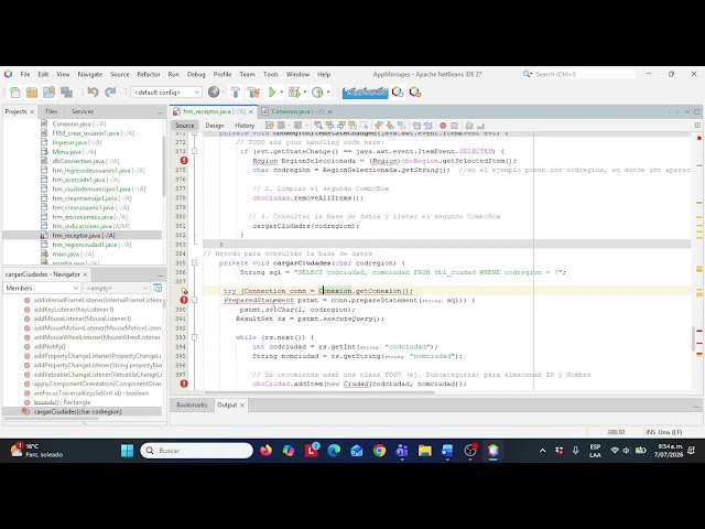Solicitud de ayuda en la Sincronización de 2 combobox en Java