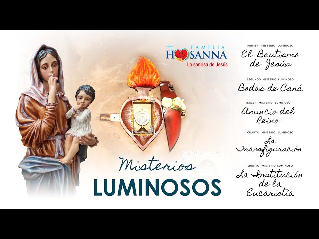 #Rezo del #SantoRosario #MisteriosLuminosos (Jueves) #PadreJohn #FamiliaHosanna