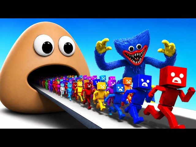 1,000,000 RAGDOLLS vs EVERY BOSS