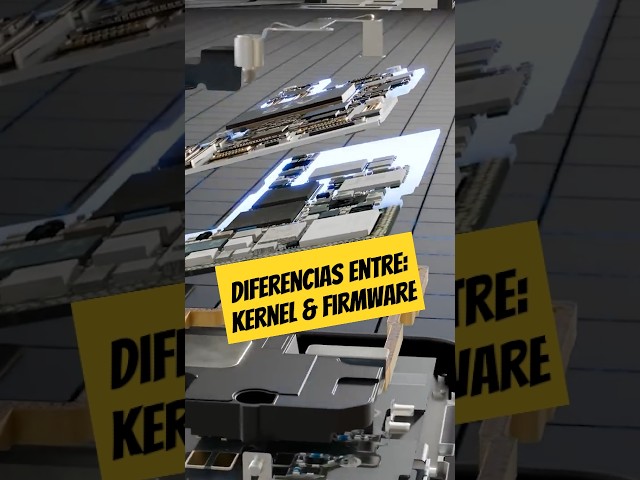 Diferencias clave entre Kernel y Firmware en informática #Informática #KernelVsFirmware #Tecnologis