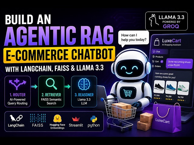 Building an Agentic RAG E-Commerce Chatbot with LangChain
