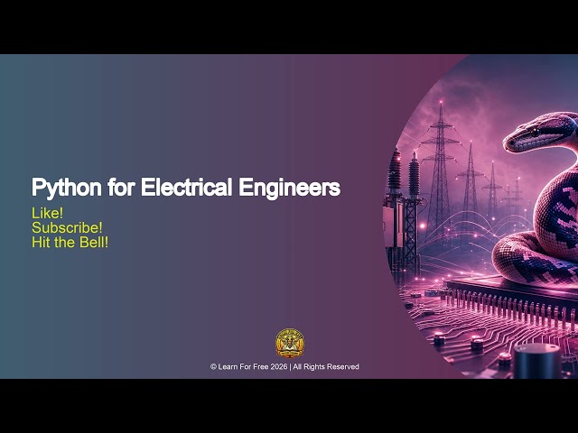 Python for Electrical Engineers | 02B