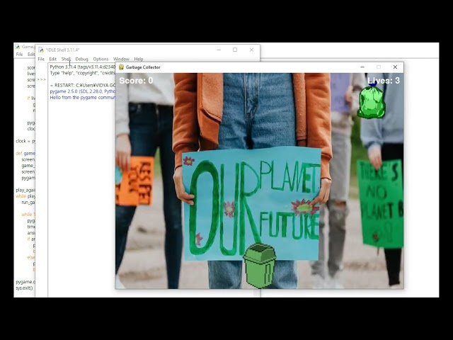 GARBAGE COLLECTOR USING PYTHON