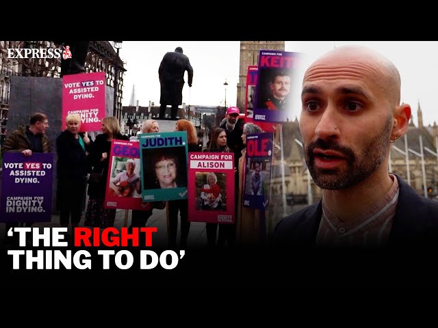 Campaigners URGE politicians to pass assisted dying bill into law