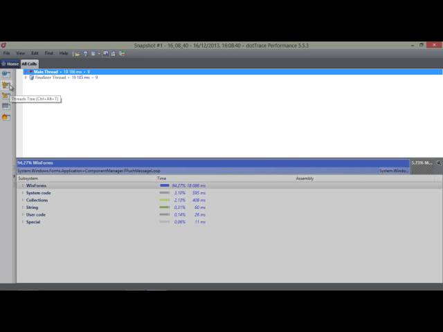 dotTrace Subsystems Deep Dive