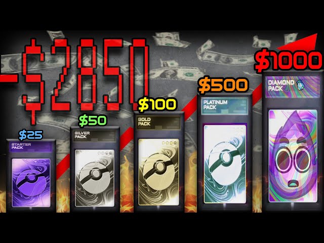 I Spent $2,850 on Pokemon Mystery Packs... HUGE Mistake!
