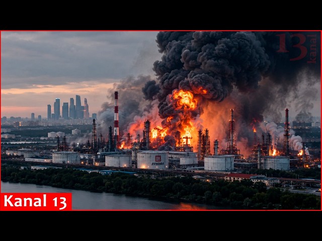 Russia's largest oil refinery, which supplied Moscow, was raided by drones: processing was halted