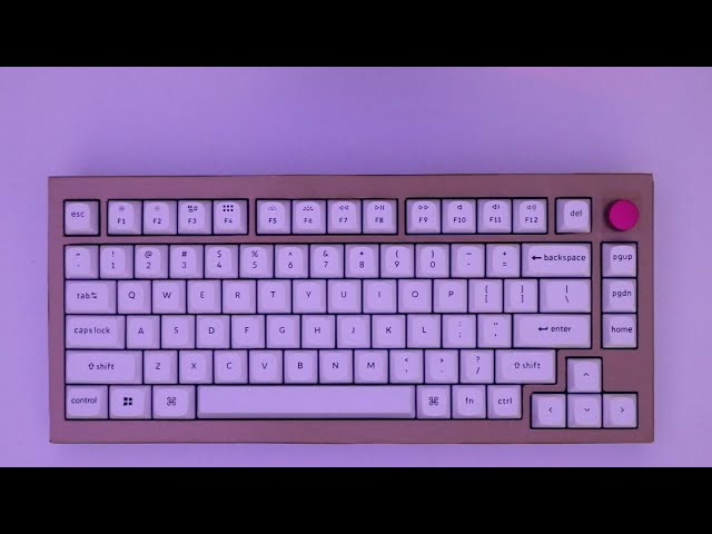 ASMR - Gold Keyboard - Thocky ?