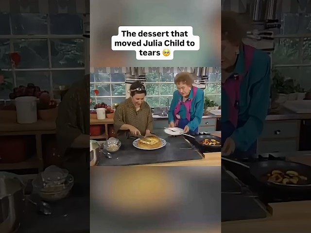 "This is the best dessert I ever ate." — JC #JuliaChild #NancySilverton #dessert #baking #shorts