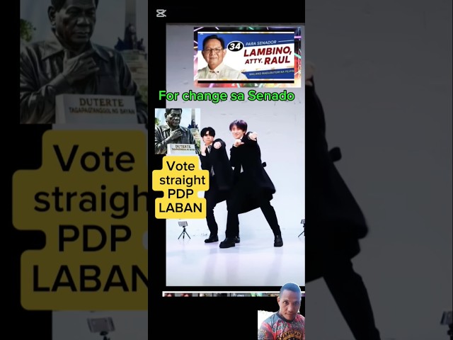 DUTER-10 CANDIDATES VOTE STRAIGHT FOR CHANGE🥰 #duterte #duterten #pdp #viralvideo #thekingdoyvlog