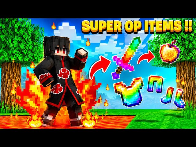 Minecraft Hardcore But Fire Damage Gives Super Op Items 🤩| Funniest 🤣