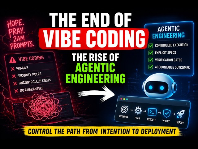 Vibe Coding Is Dead: The Rise of Agentic Engineering