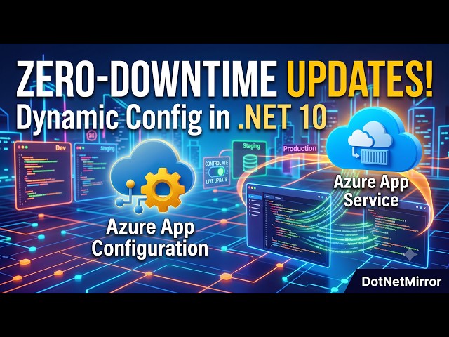 Zero-Downtime App Updates : Dynamic Configuration in ASP.NET Core & Azure using App Configuration