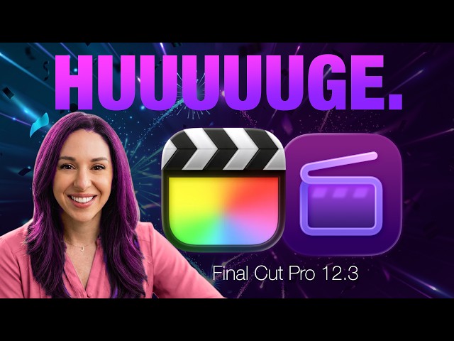 HUGE updates for Final Cut Pro!