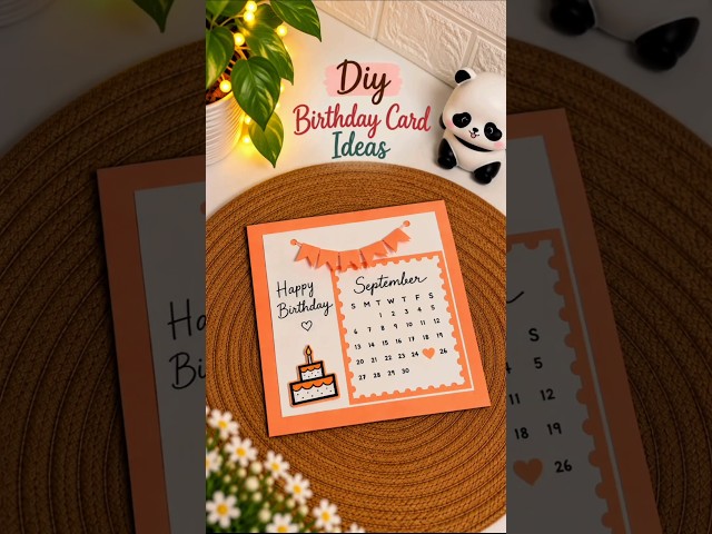 Handmade Greeting Card for Bestie | DIY Birthday Card Ideas 🎂#shorts