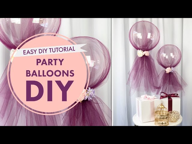 How To: Party Balloons Tutorial | DIY Event Decor | BalsaCircle.com