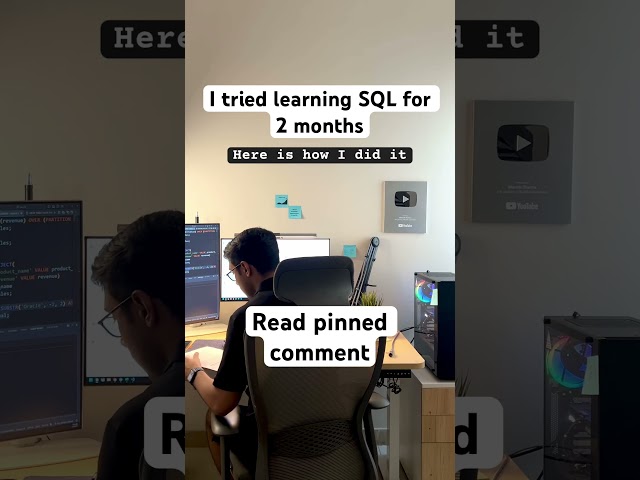 I tried learning SQL for 2 months, and here's how I did it My Journey & Roadmap to Success