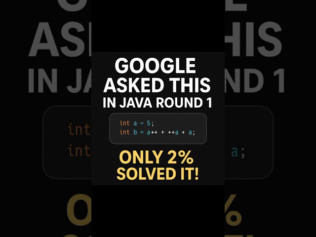 🚀 One code. One brain. Ek sahi jawaab! #codarjava #coding #programming #coderush #lovecoding